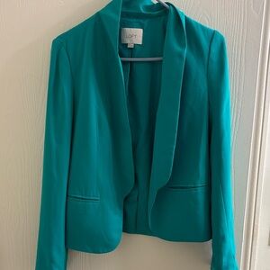 LOFT Women's Vibrant Teal Blazer